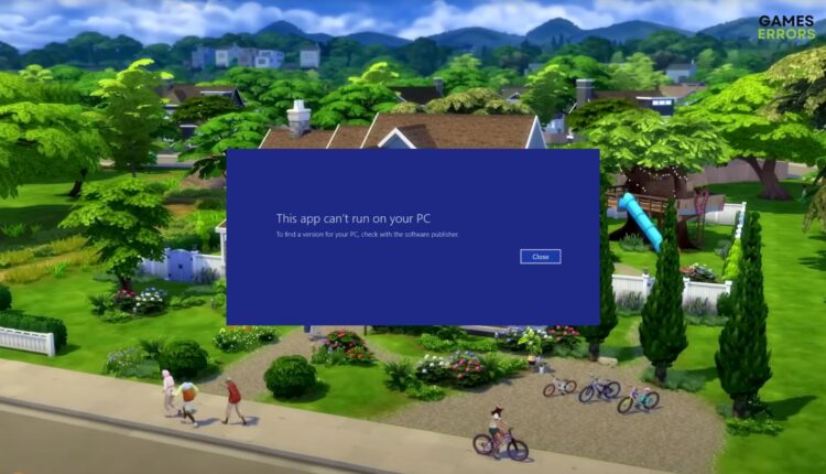 this app can run on your pc sims 4