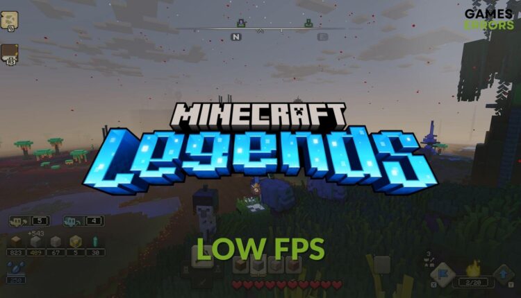 How to fix Minecraft Legends low fps