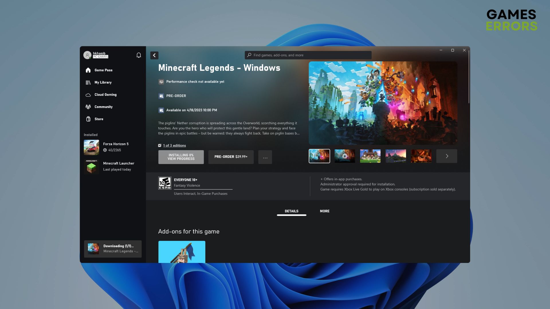 Minecraft Legends Won't Install: Easiest Ways to Solve It