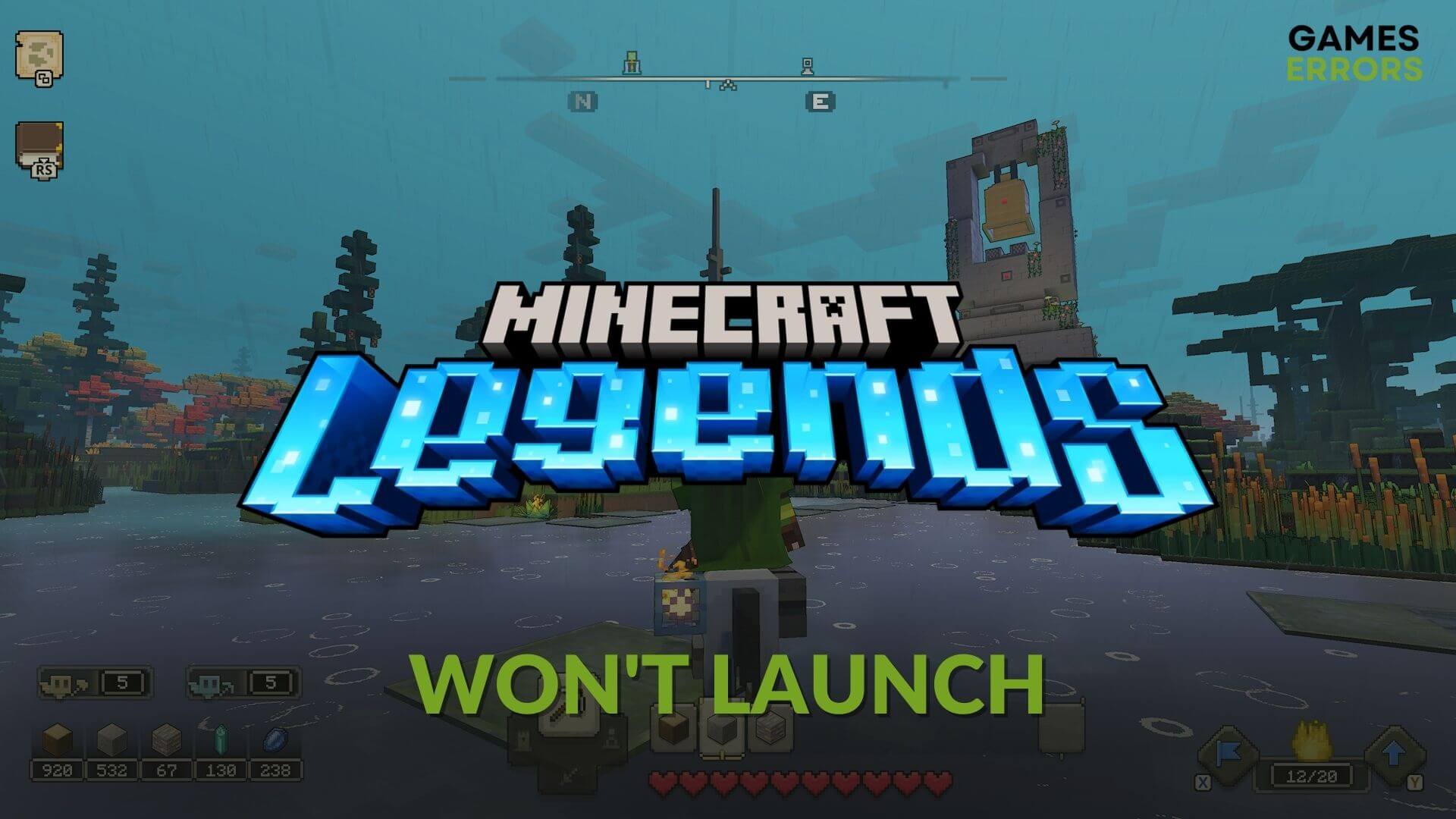 How to fix Minecraft Legends won't launch