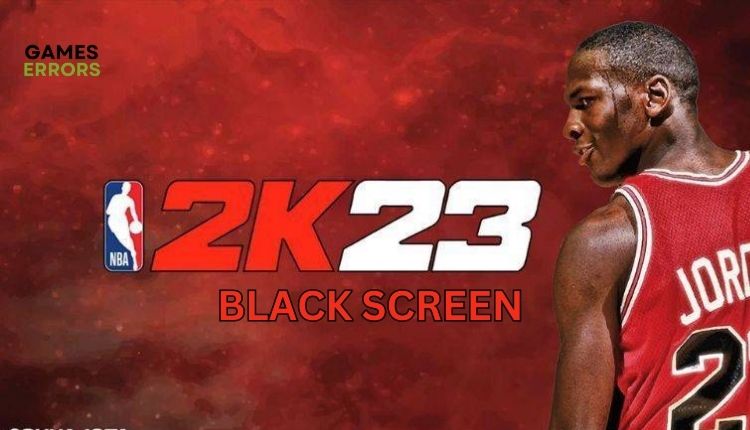 NBA 2K23 Black Screen Featured Image