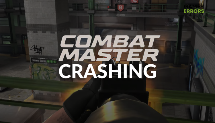 Combat Master crashing