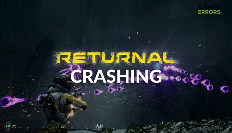 returnal crashing