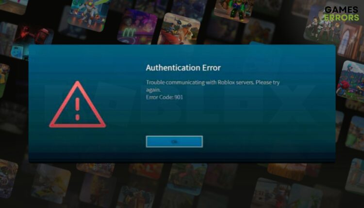 how to fix roblox error code 901