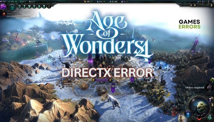 Age of Wonders DirectX Error Featured Image
