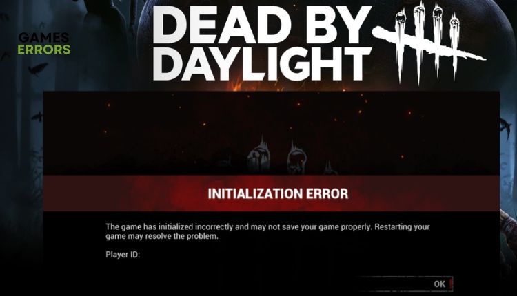 Dead By Daylight Initialization Error Featured Image