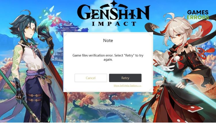 Genshin Impact Verification Error Featured Image
