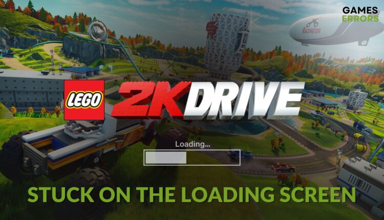 how to fix LEGO 2K Drive stuck on loading screen