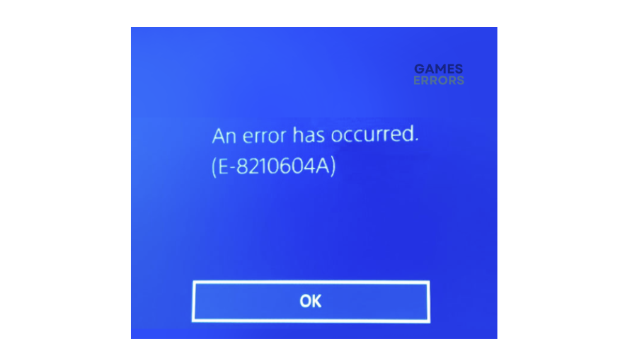 How to Fix PlayStation Error Code E-8210604A