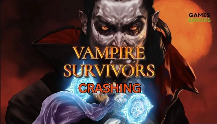 Vampire Survivors Crashing Featured Image