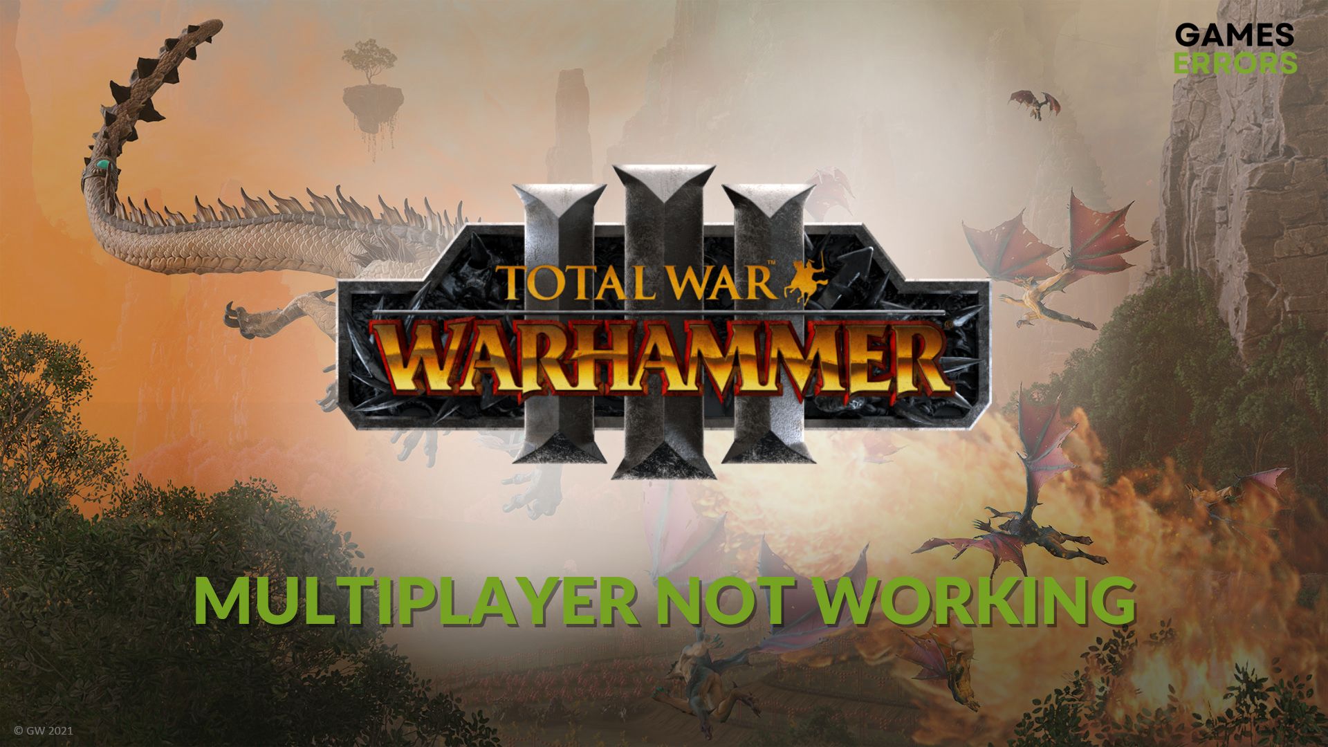 how to fix Warhammer 3 multiplayer not working