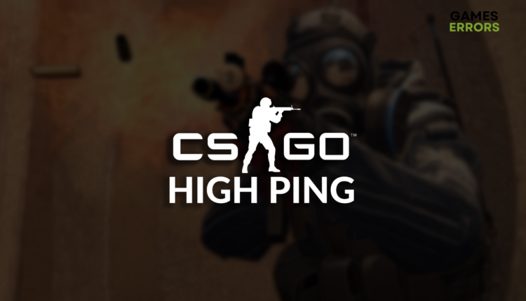CS GO high ping