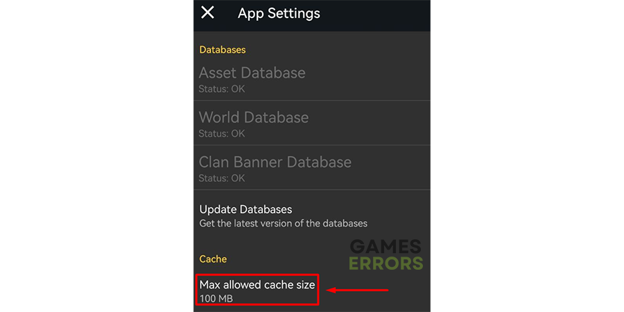 destiny 2 max allowed cache size