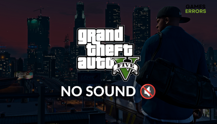 GTA 5 no sound