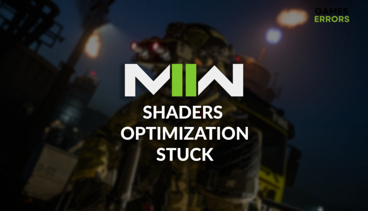 MW2 shaders optimization stuck