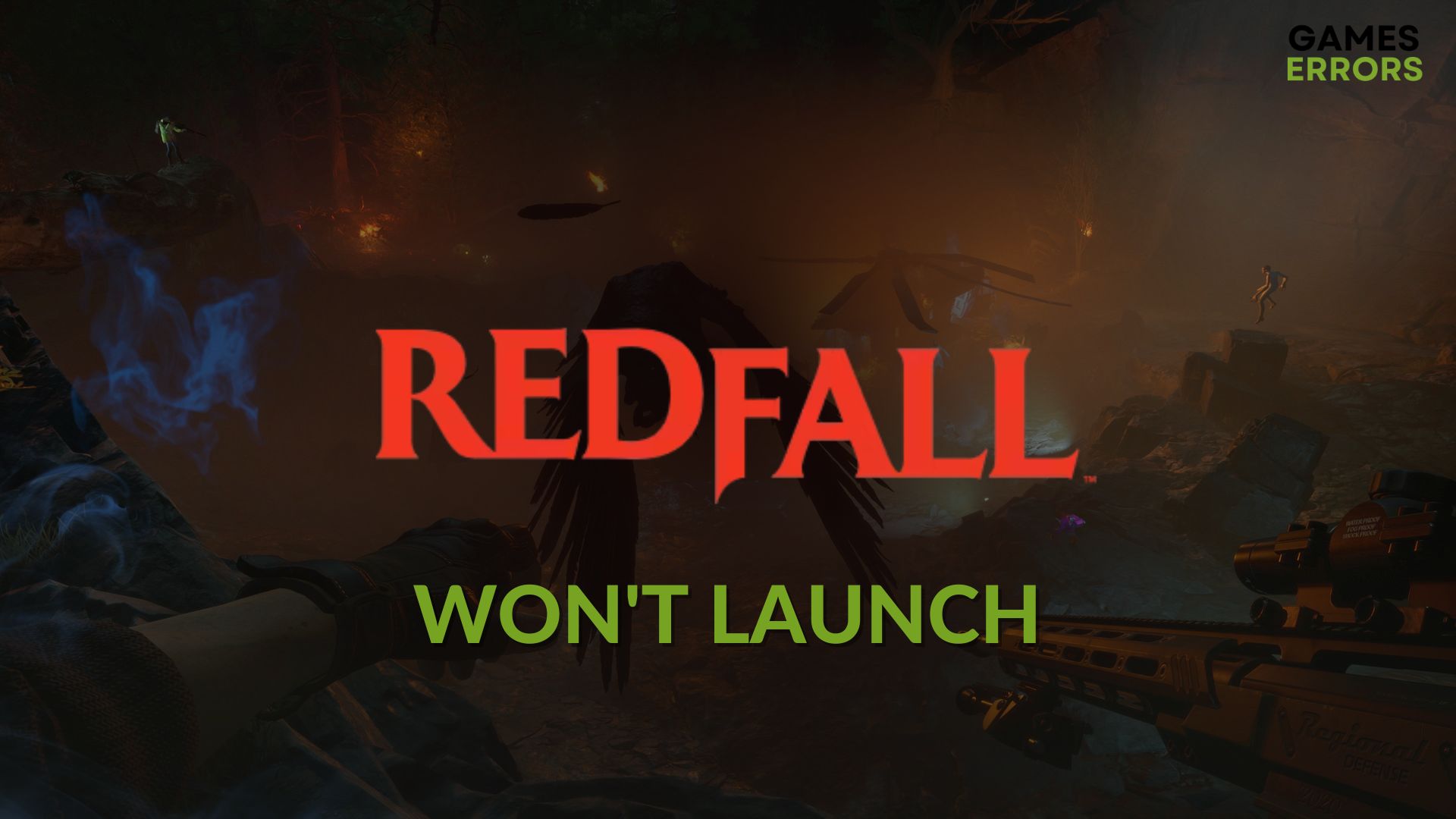 how to fix redfall won't launch