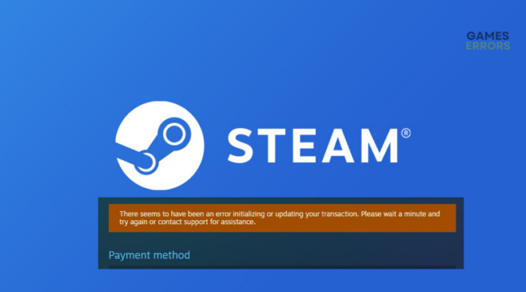 Curated visual reference: Visual Reference: Steam Error Initializing Transaction Quick Fixes