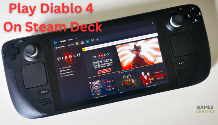 Diablo 4 Steam Deck