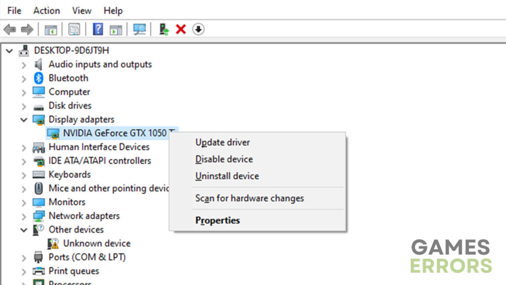 How to update GPU driver