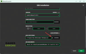 Unable to Locate Java Runtime Minecraft: Best Fixes
