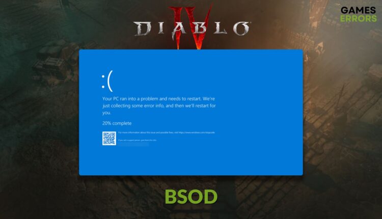 how to fix diablo 4 bsod