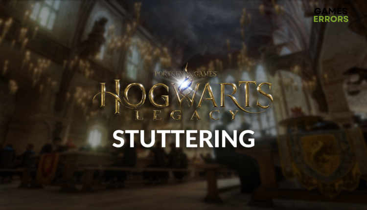Hogwarts Legacy stuttering