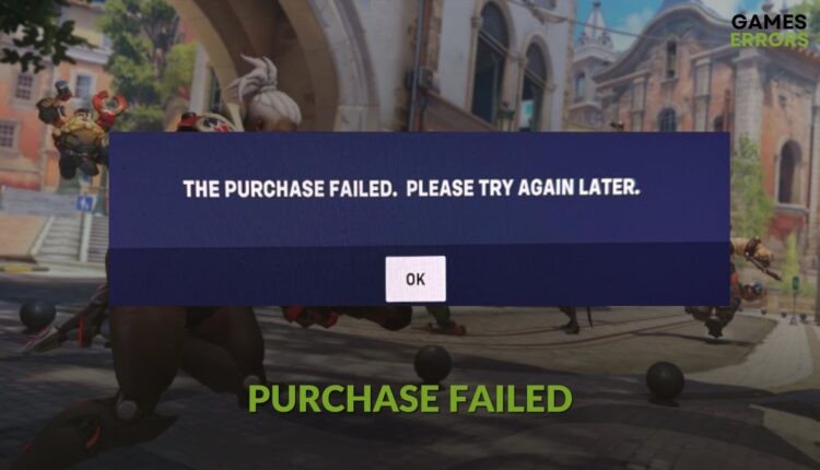 fix overwatch 2 purchase failed