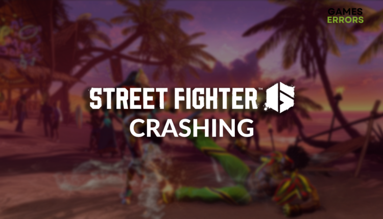 street fighter 6 crashing