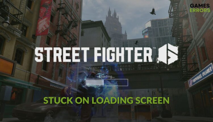 how to fix street fighter 6 stuck on loading screen
