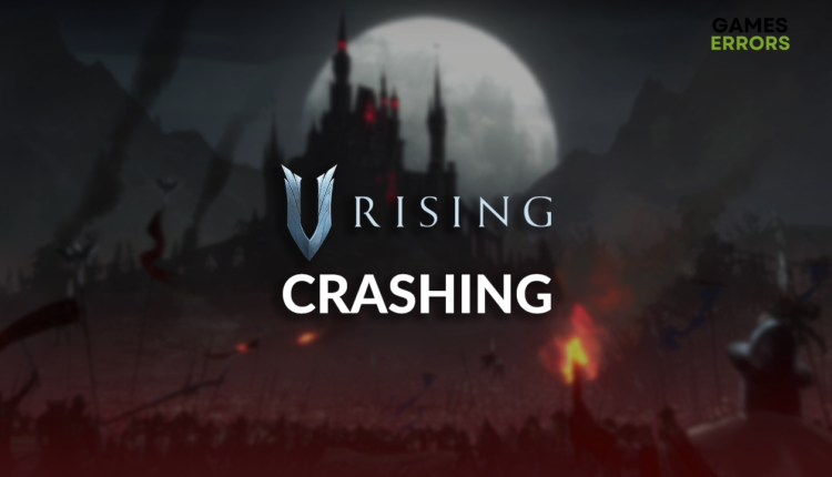 V Rising crashing