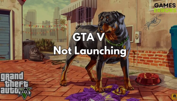 GTA 5 Not Launching
