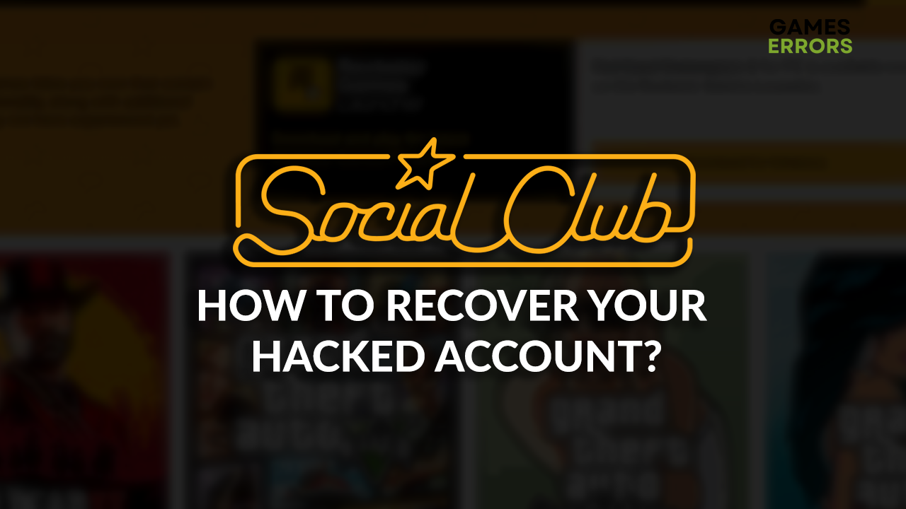 How to recover your hacked Rockstar social club account