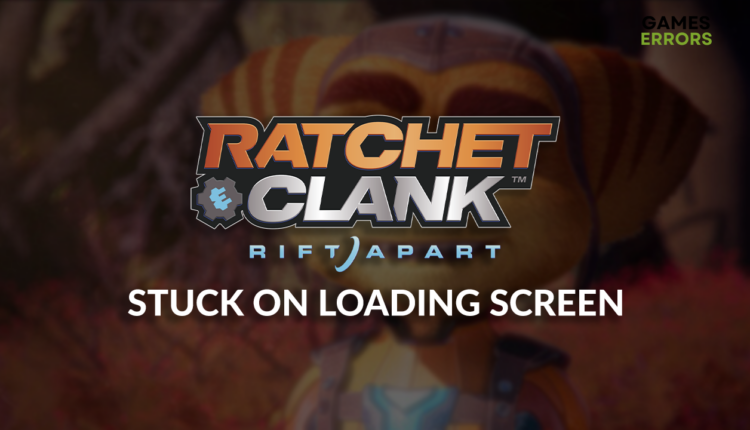 Ratchet & Clank Rift Apart stuck on loading screen