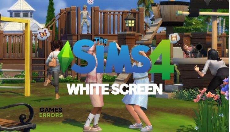 Sims 4 White Screen Featured Image