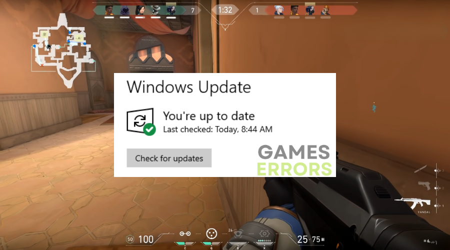Valorant Windows Update
