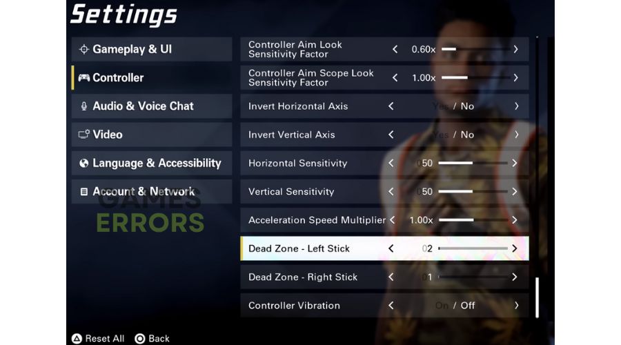 XDefiant Controller PS5 Settings 2