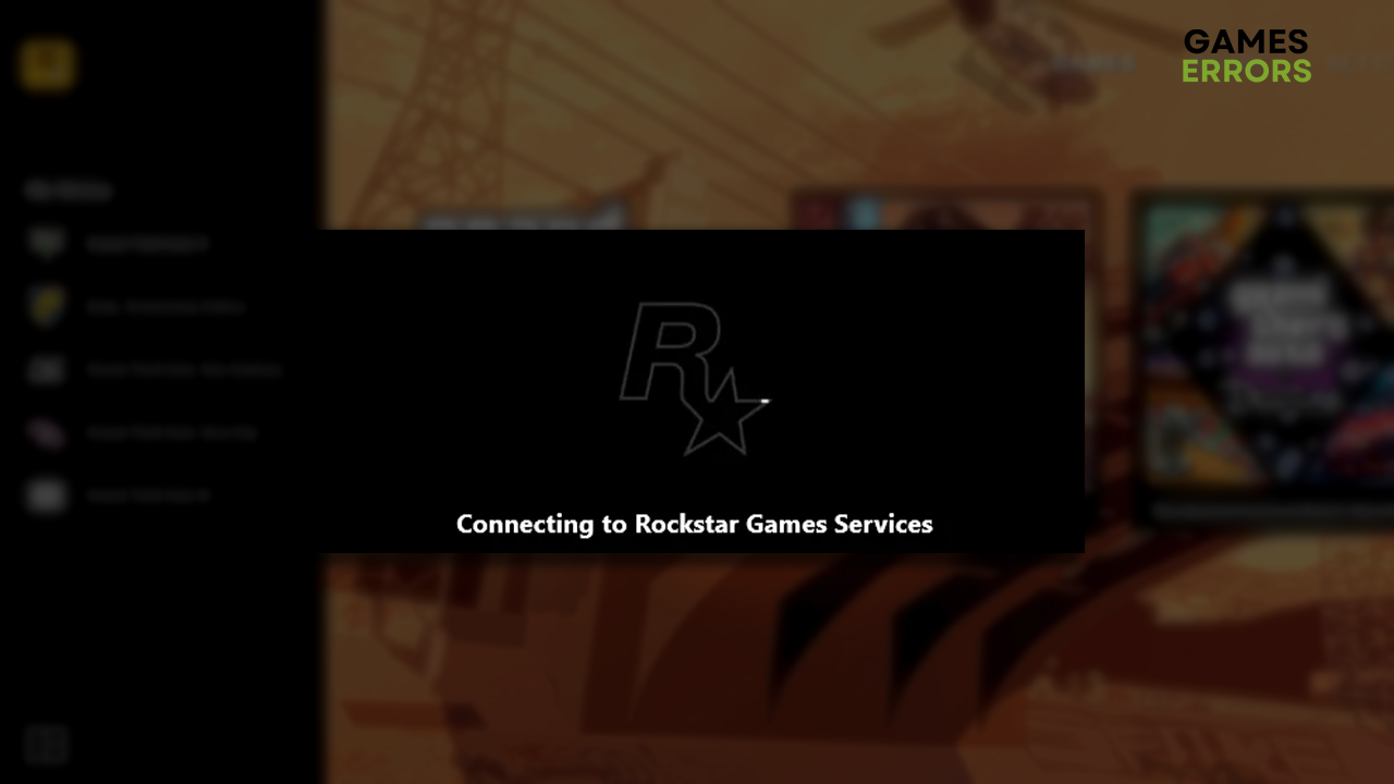 connecting to rockstar games services stuck