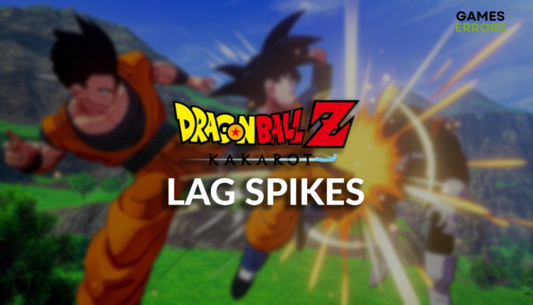 Dragon Ball Z Kakarot lag spikes