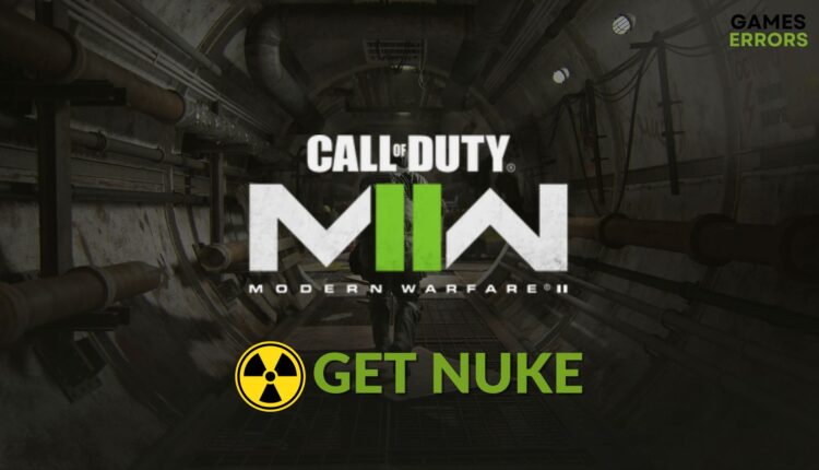 how to get a nuke in mw2 easily