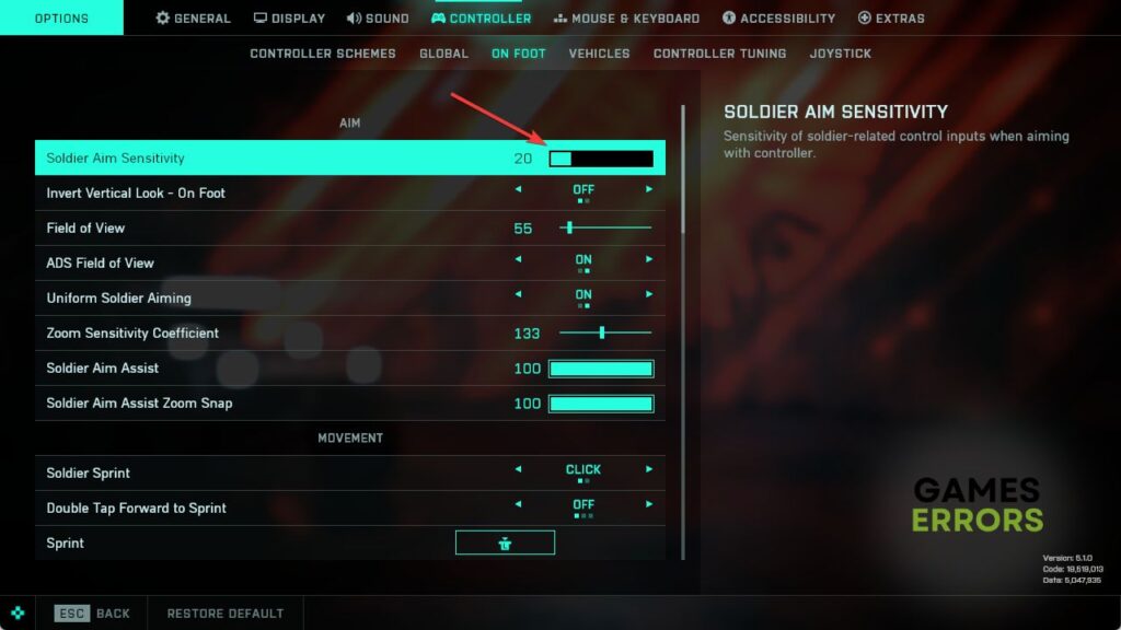 How to Change Sensitivity on Battlefield 2042 Guide]