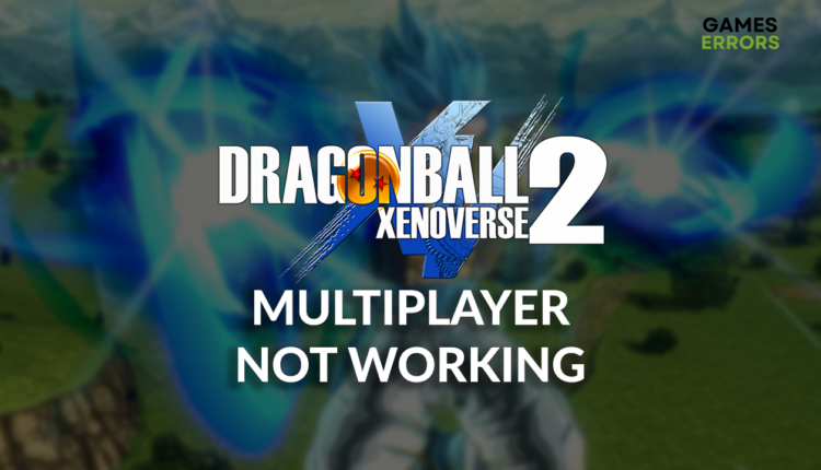 Xenoverse 2 multiplayer not working