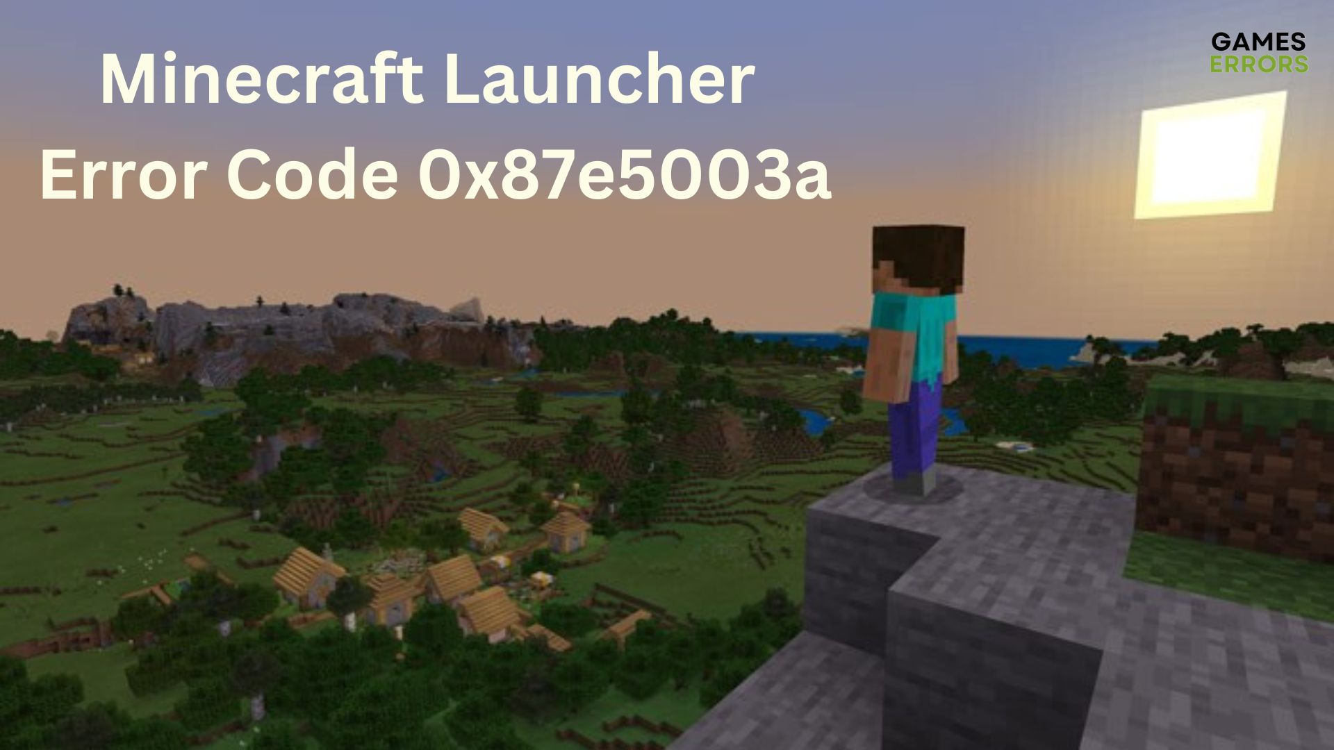Minecraft Launcher Error Code 0x87e5003a fix