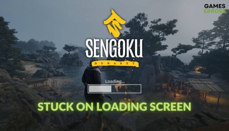 troubleshoot Sengoku Dynasty stuck on loading screen