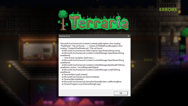 Terraria Error Loading Pixel Shader [Easy Fix]