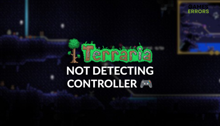 Terraria not detecting controller