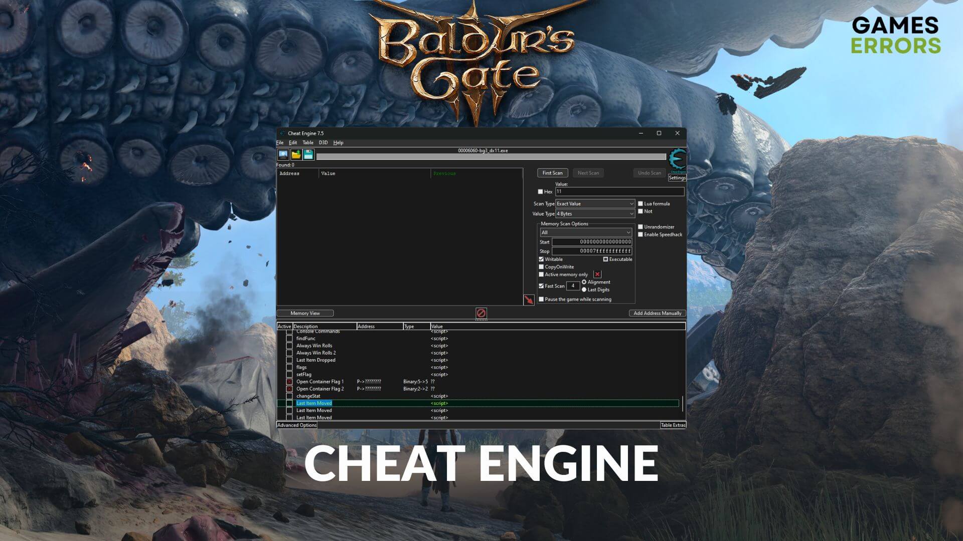 battle brothers gold cheat engine