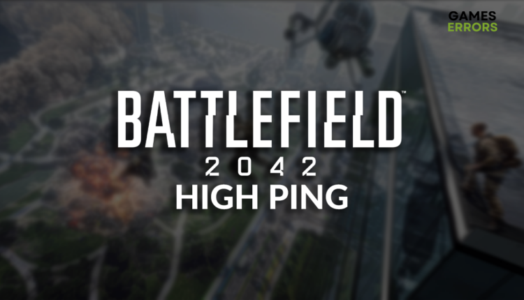 battlefield 2042 high ping