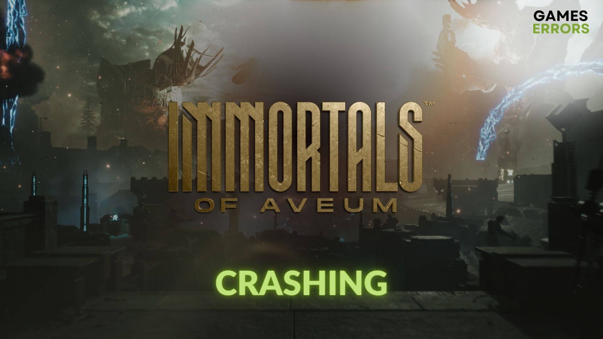 fix Immortals of Aveum crashing