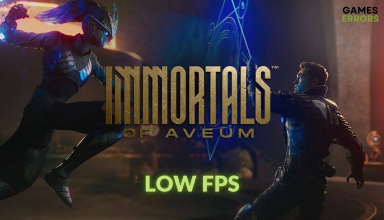 fix Immortals of Aveum low fps