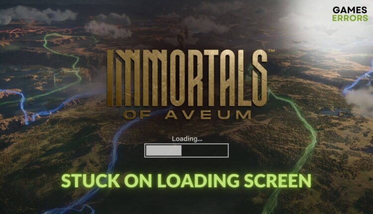 fix Immortals of Aveum stuck on loading screen
